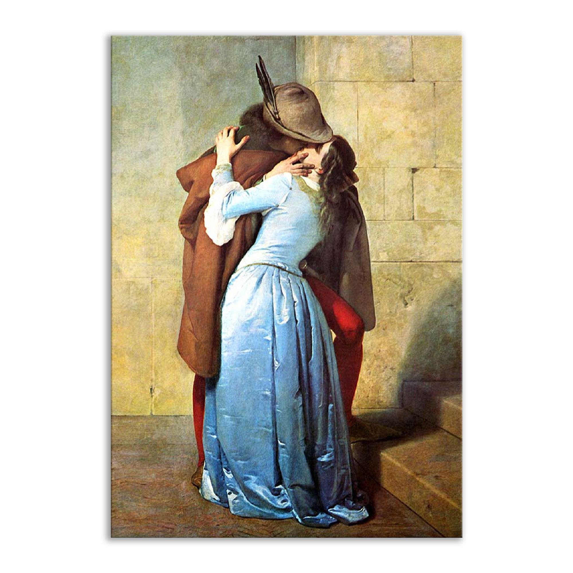 Il Bacio (Francesco Hayez) Riproduzione Quadro su Tela Quadri in Tela Albalu Bomboniere
