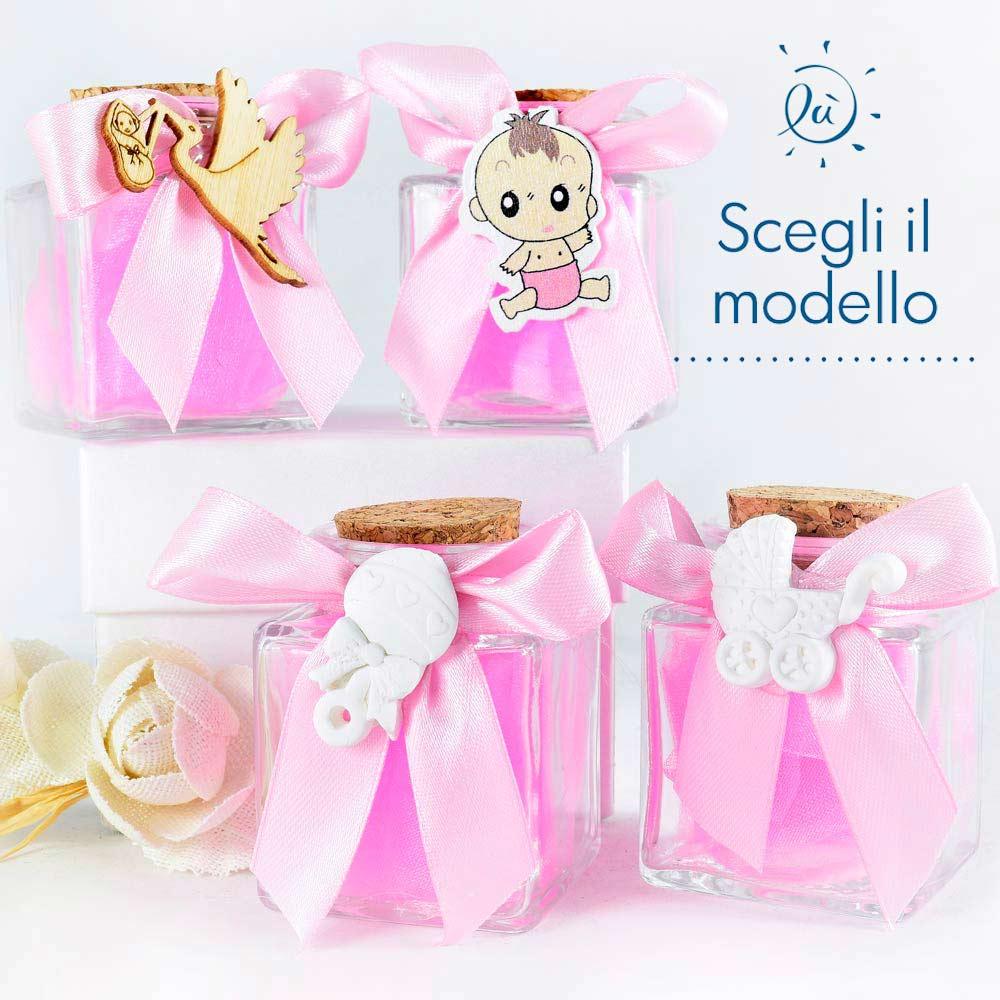 Nascita Bambina Barattolino Portaconfetti Portaconfetti Albalu Bomboniere