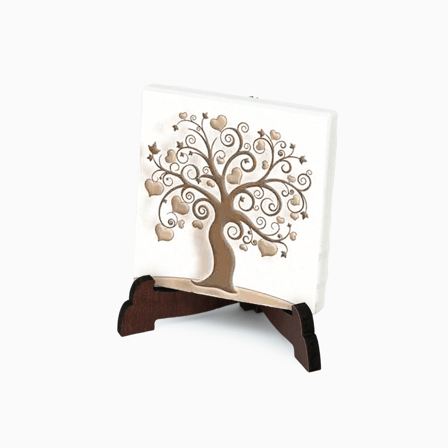 Confettata Magnete Real Life in Gres Porcellanato Decorata con supporto da Appoggio e Scatola