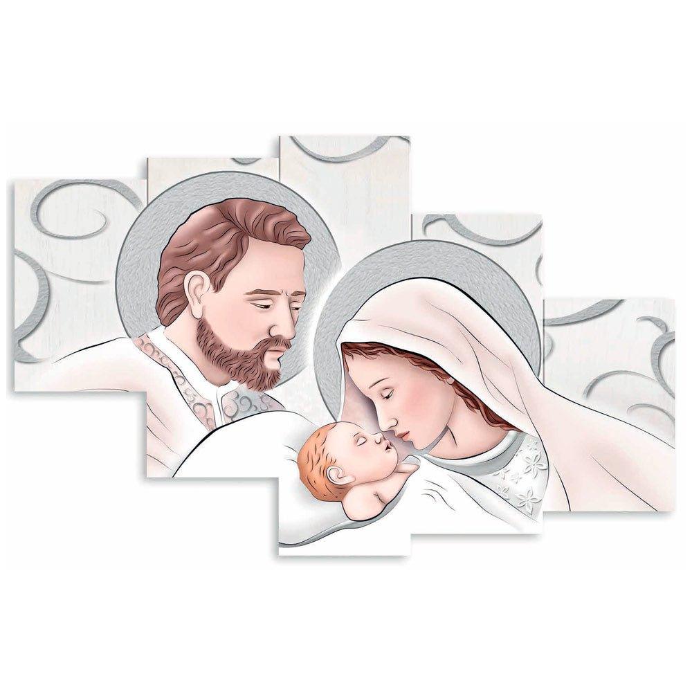 Quadro Legno Sacra Famiglia Multipannello Quadri Multipannello Albalu Bomboniere