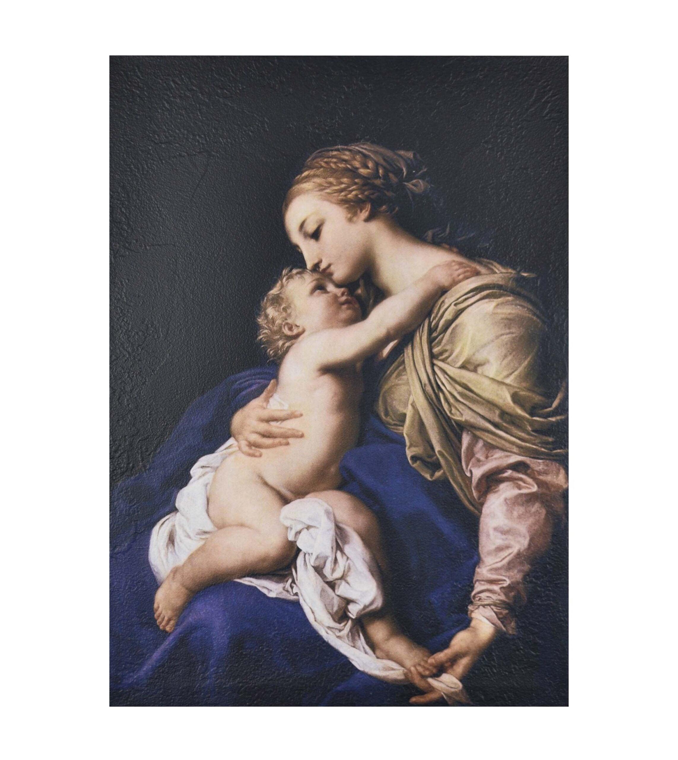 Quadro Stampa su Tela Maternità Classico- 100% Made in Italy- Quadri in Tela Albalu Bomboniere