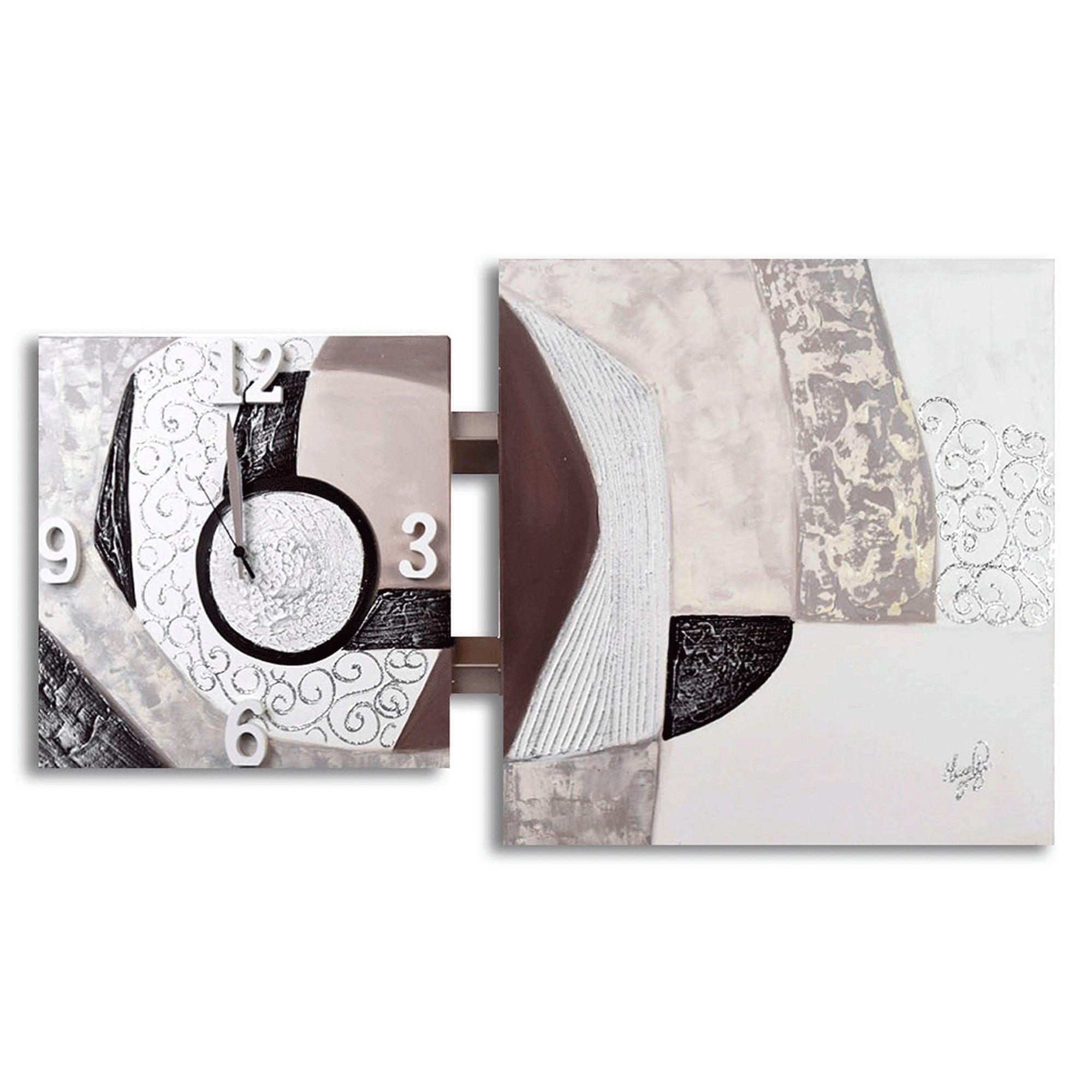 Quadro con Orologio Multipannello Astratto Quadri con Orologio Albalu Bomboniere