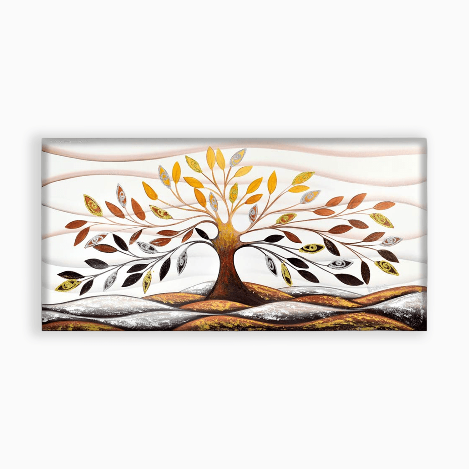 Quadro su Tela Albero della Vita Dipinto a mano