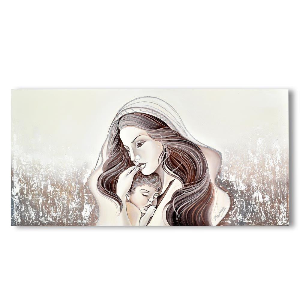 Quadro su Tela Maternità Argento Quadri in Tela Albalu Bomboniere