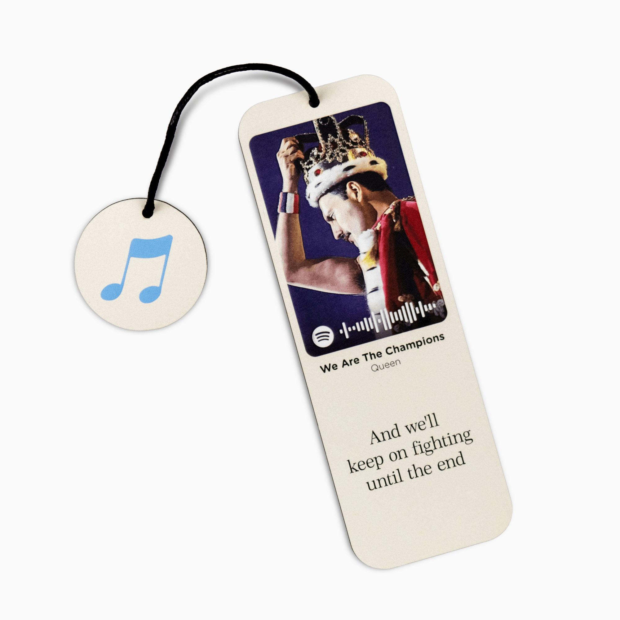 Segnalibro Regalo Personalizzabile Con Immagine Testo e Tag Spotify Scannerizzabile Segnalibri Albalu Bomboniere