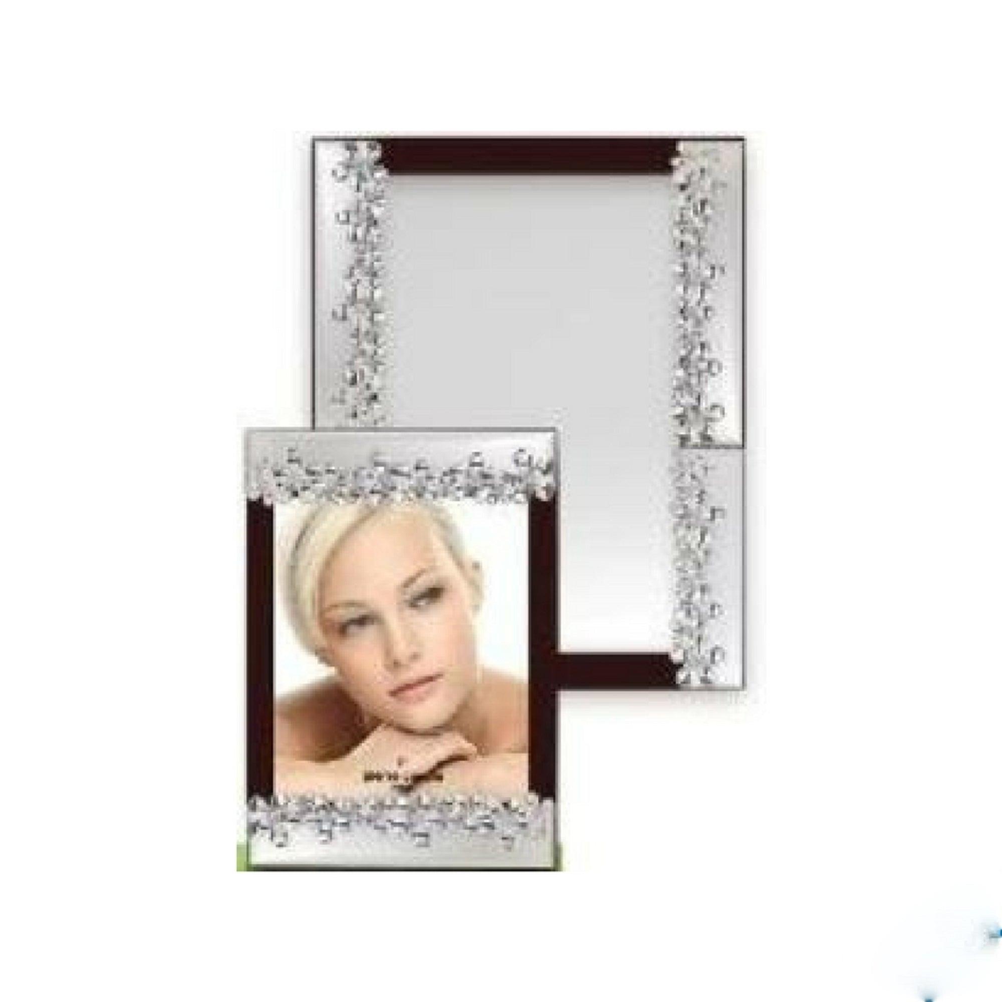 Specchiera P.ardin Linea Bouquet in Legno e Argento Originali e Utili Albalu Bomboniere